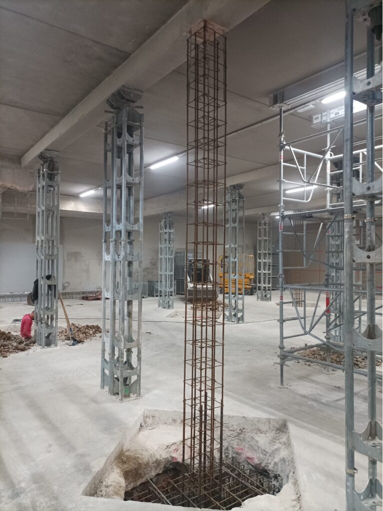 Fondations profondes sur micropieux pour le renforcement d’un hangar viticole